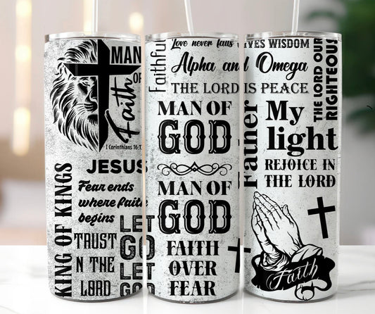 Man of God Tumbler