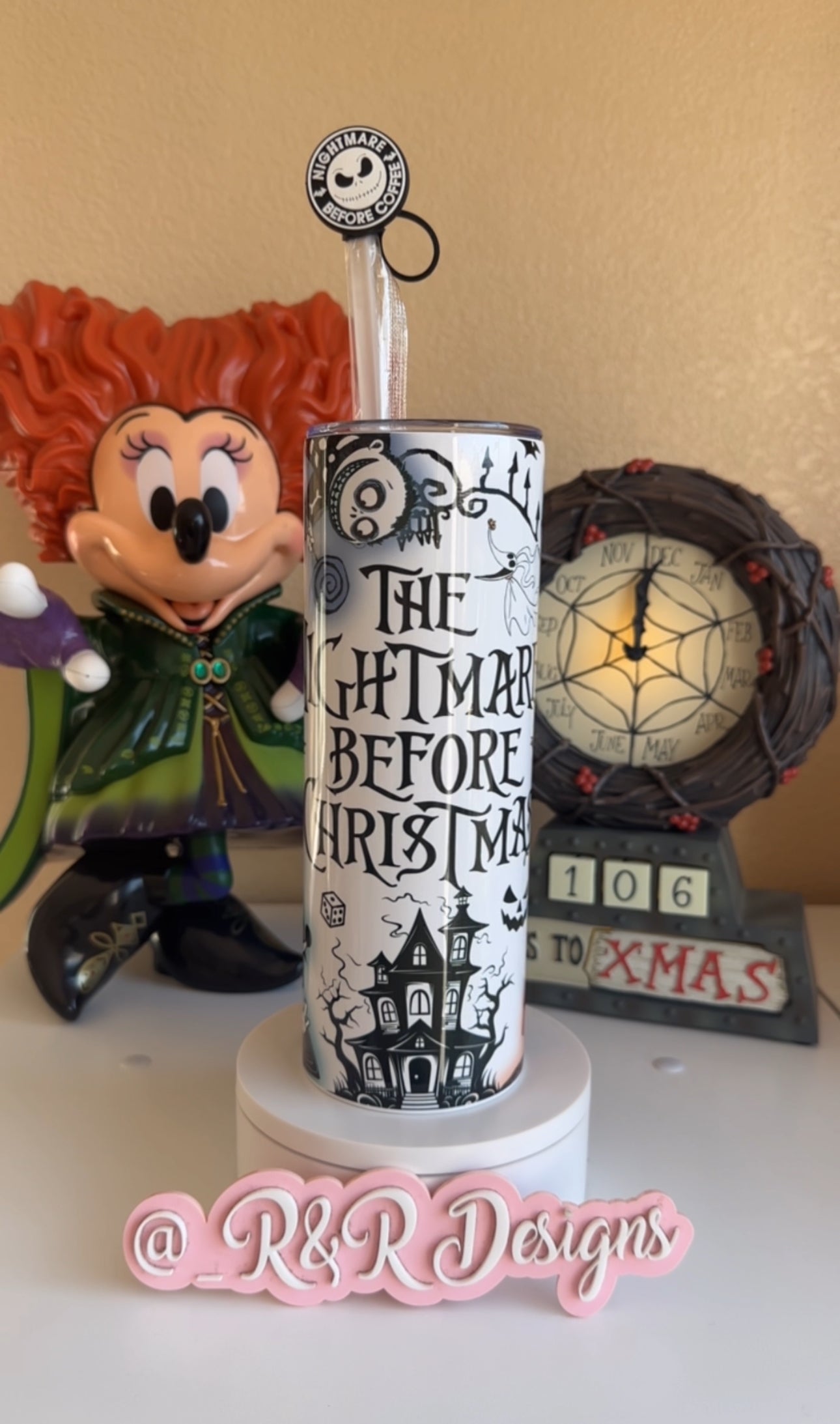 The Nightmare Before Christmas Tumbler