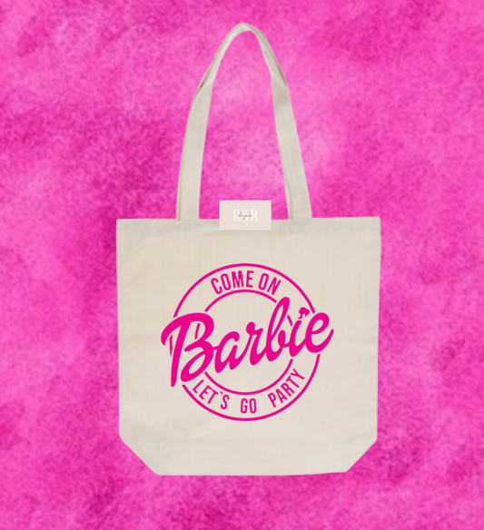 Come On Barbie Let's Go Party Tote