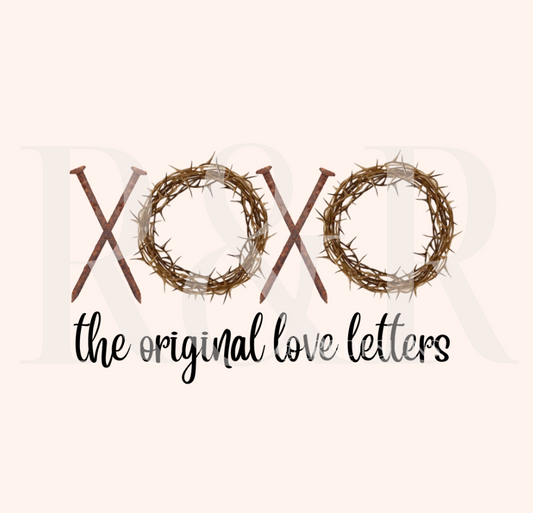 XOXO Original Love Letter (RTS) Clear Film