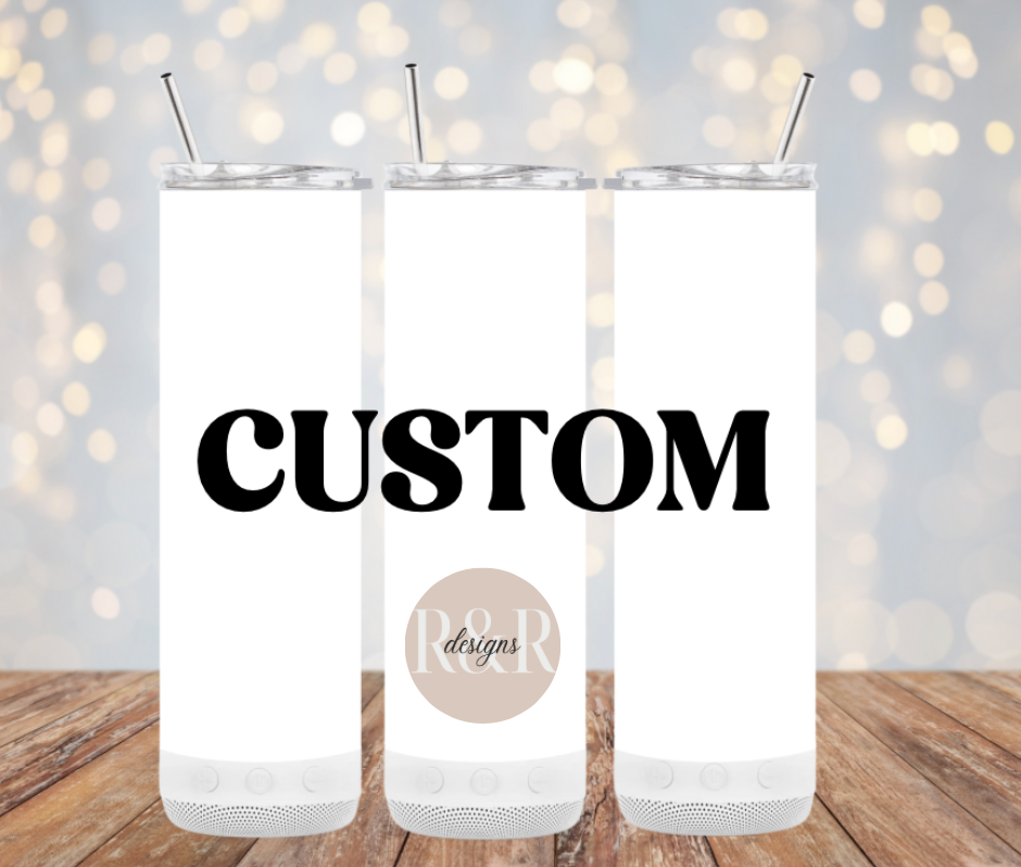 Custom Speaker Tumbler