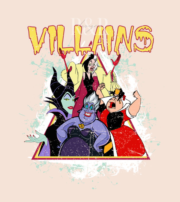 VILLAINS (RTS) Clear Film