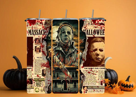 Michael Myers Tumbler